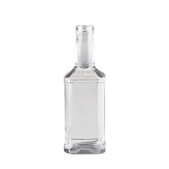 زجاجات مشروبات كحولية شفافة سعة 50 مل للبيع بالجملة