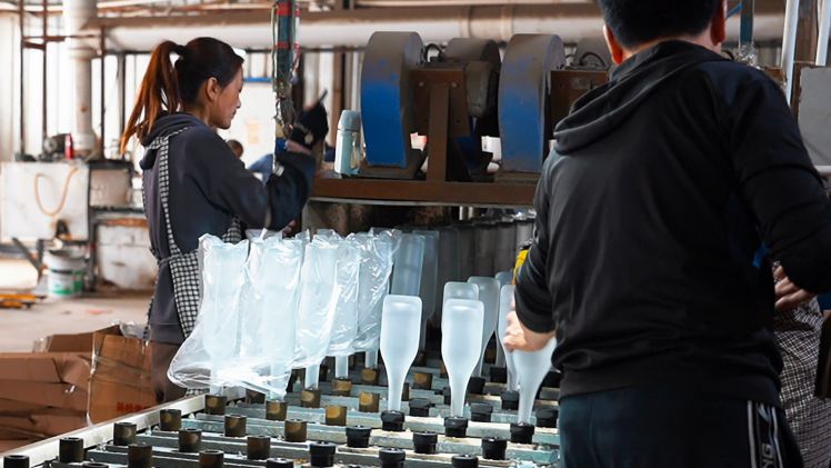 تجميد الزجاجة