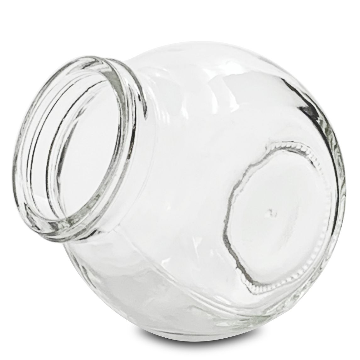 برطمان زجاجي مائل سعة 150 مل للبيع بالجملة